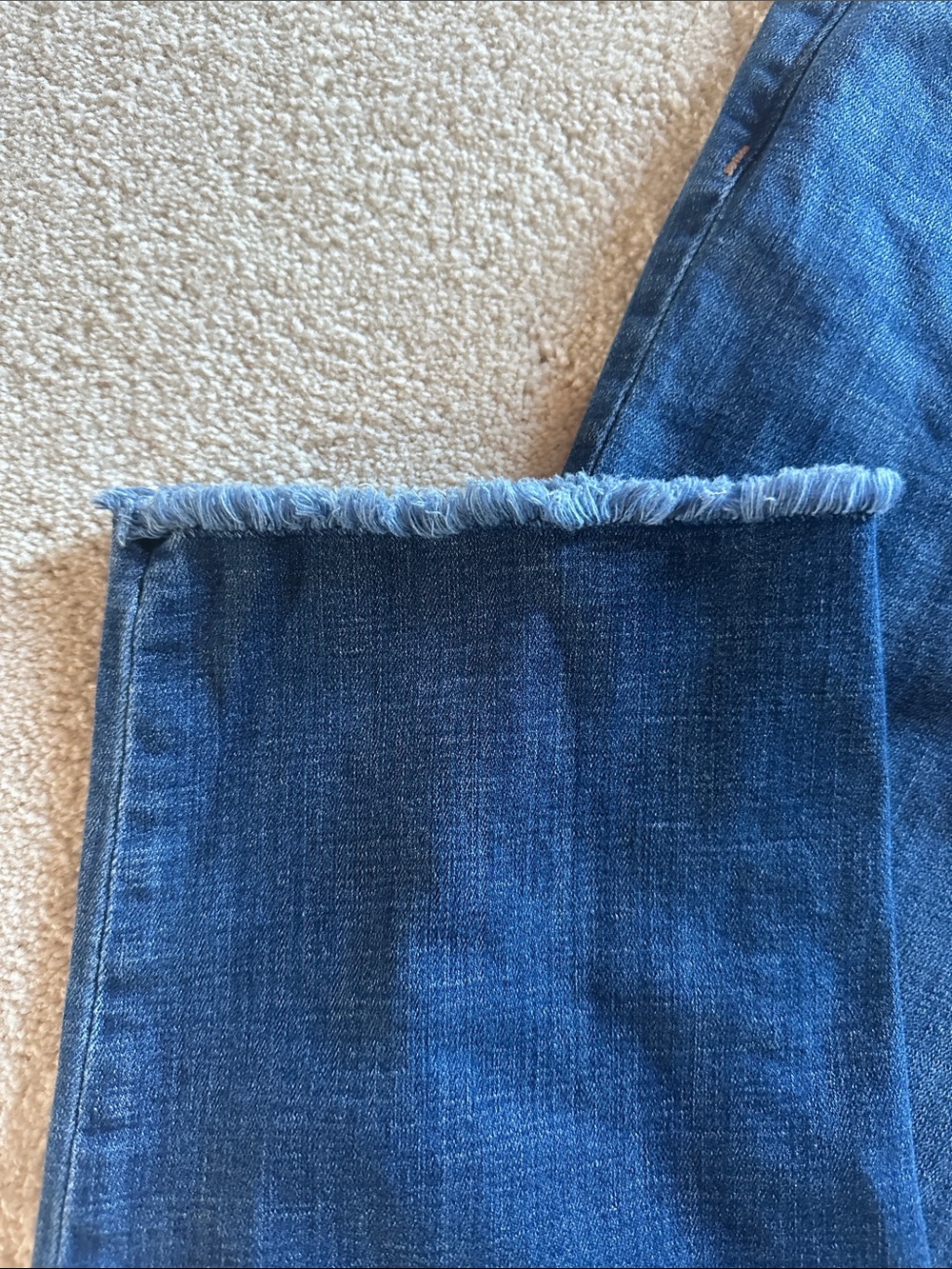 Chico's Dark Blue Straight-Leg Women's Jeans - Picture 2 of 4